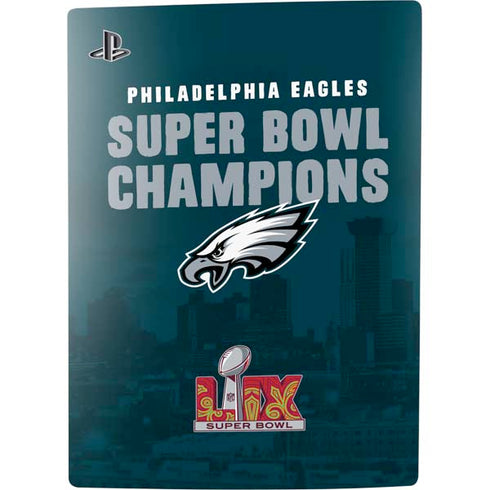 NFL Philadelphia Eagles Super Bowl LIX Champions PS5 Console Skin